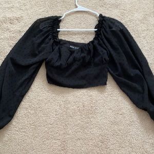 Black shein top